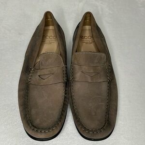 Ecco Men’s Leather Driving Loafer Penny Loafer Classic EU 42